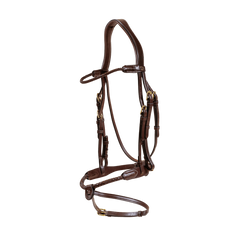 Dy'on D Collection Braided Flash Noseband Bridle