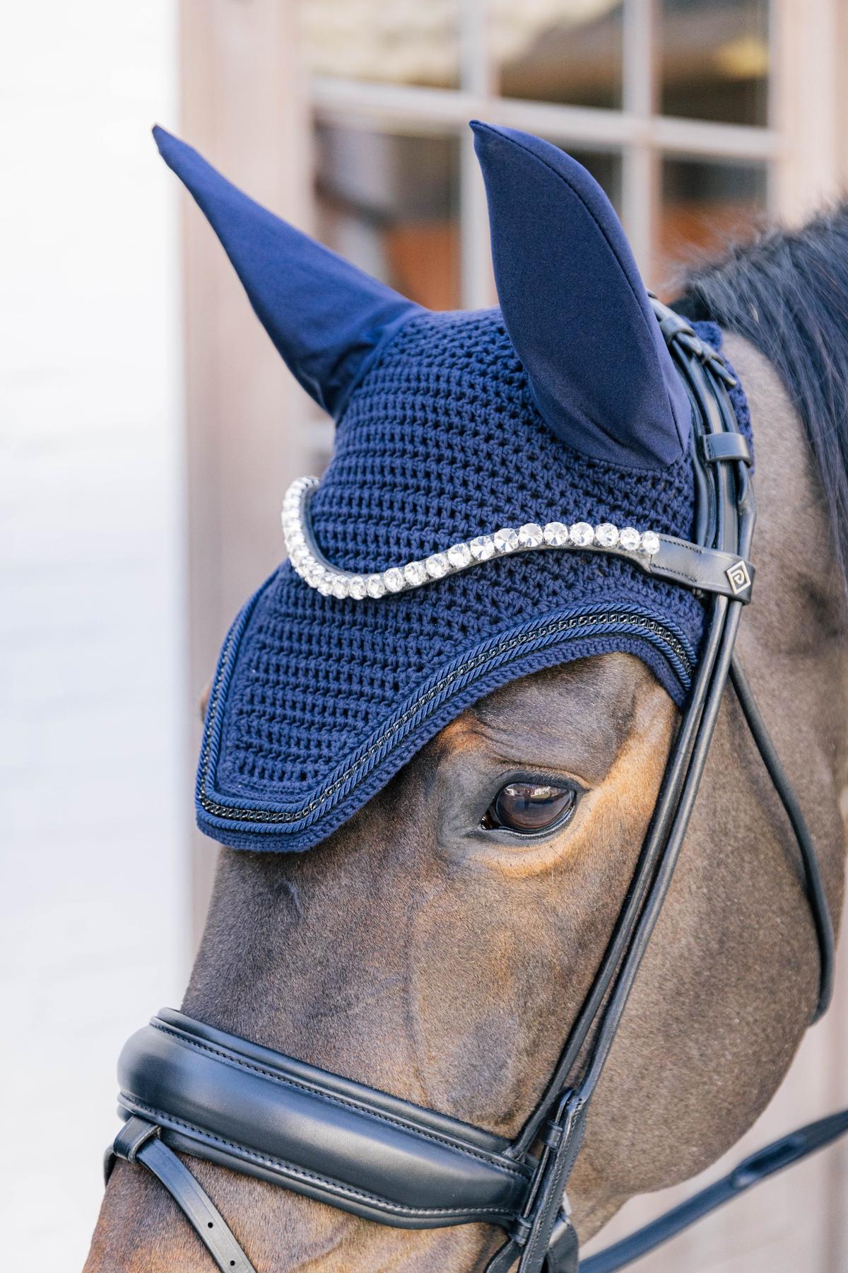 Kentucky Horsewear Fly Veil Wellington Metal Chain