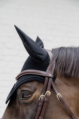 Dy'on D Collection Plaited Flash Noseband Bridle with Pull back