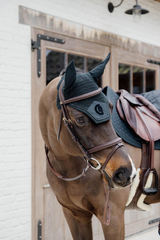 Dy'on D Collection Plaited Flash Noseband Bridle
