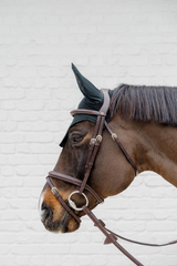 Dy'on D Collection Plaited Flash Noseband Bridle