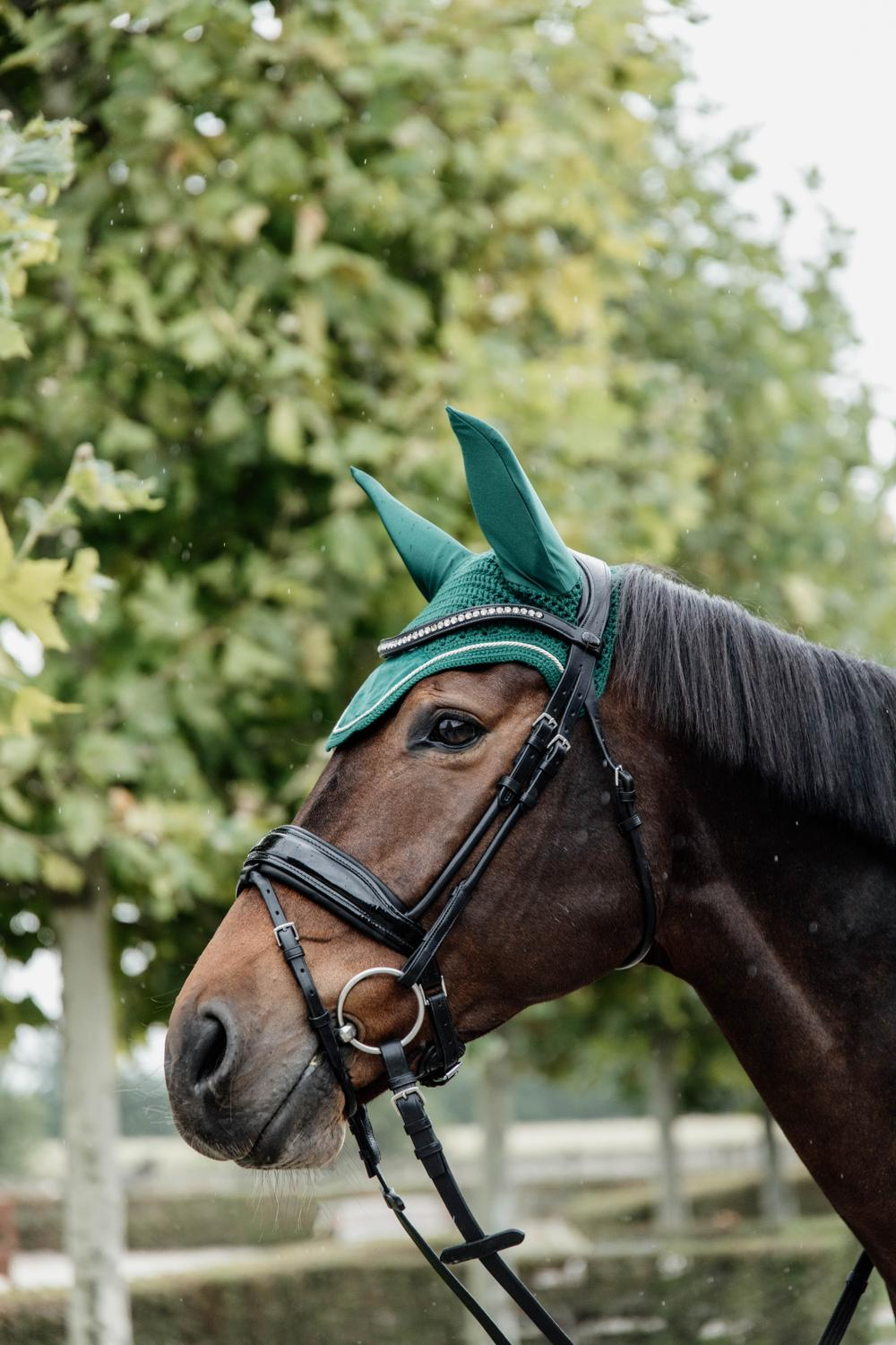 Kentucky Horsewear Fly Veil Wellington Velvet