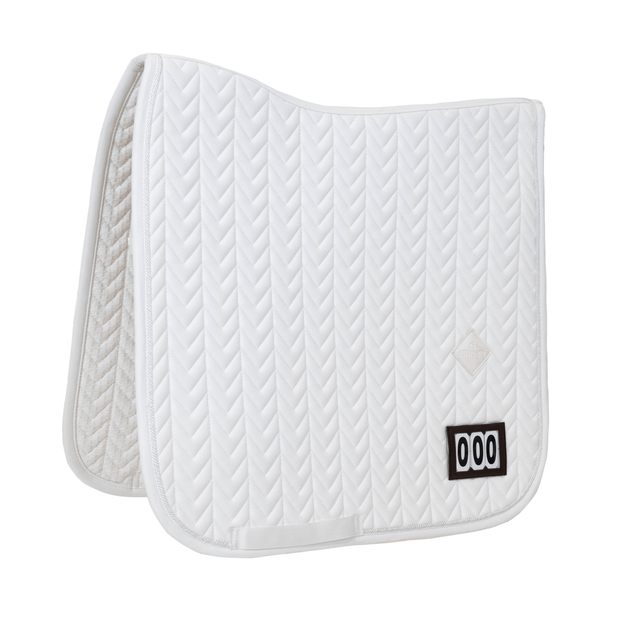 Kentucky Horsewear Saddle Pad Fishbone Competition 2 numbers Dressage