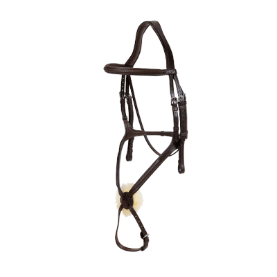 Dy'on New English Collection Plaited Figure 8 Noseband Bridle