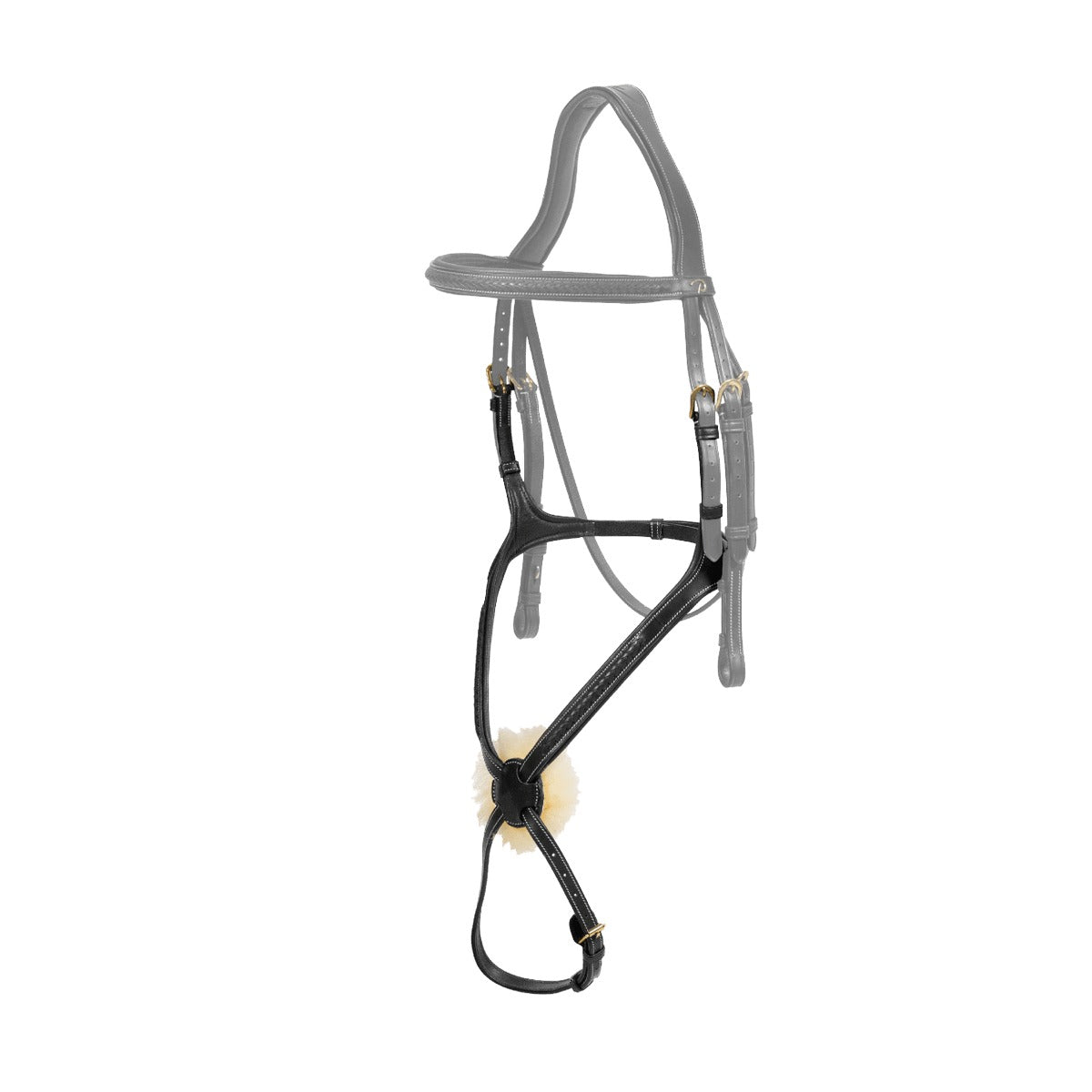 Kentucky Horsewear Plaited Figure 8 Noseband