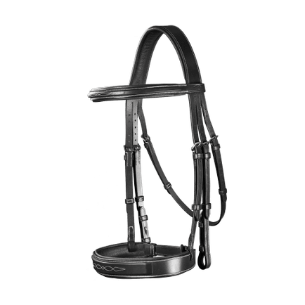 Dy'on US Hunter Collection Wide Noseband Hunter Bridle
