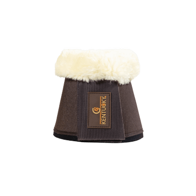 Kentucky Horsewear Sheepskin Overreach Boots Solimbra