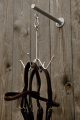 Kentucky Horsewear Bridle Hook 4 prong with wall attachment