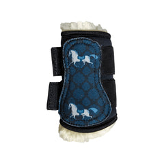 Kentucky Horsewear Vegan Sheepskin Turnout Boots Sammy Horse Design