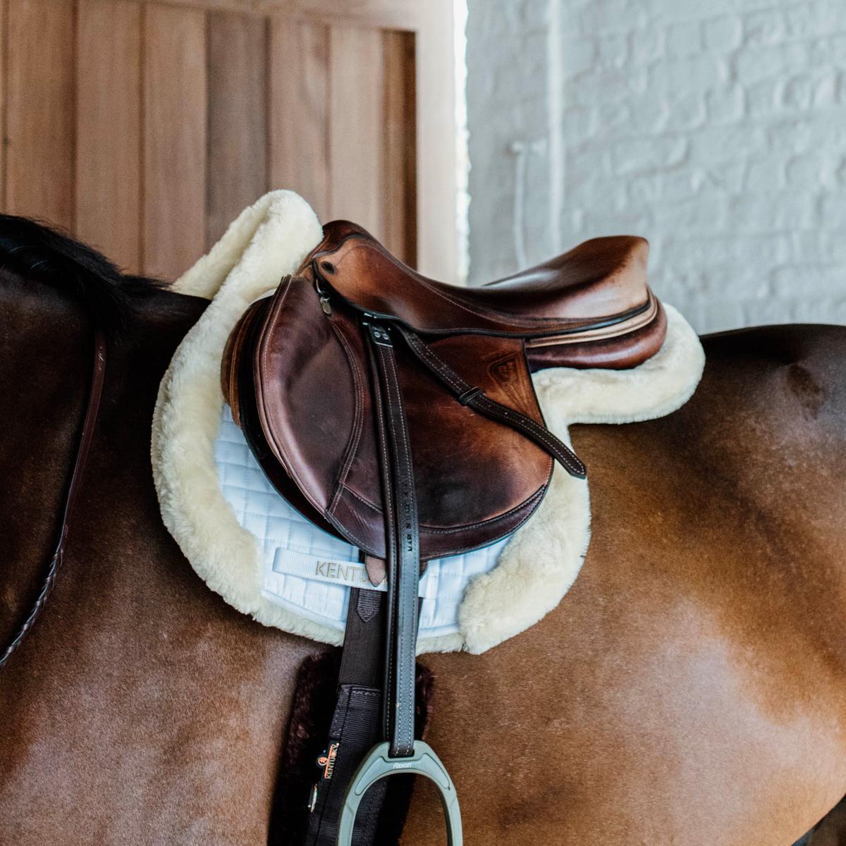 Kentucky Horsewear Saddle Pad Hunter vegan sheepskin jumping