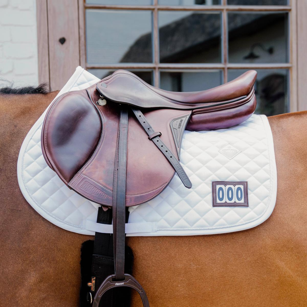 Kentucky Horsewear Saddle Pad Diamond Competition 2 numbers Jumping