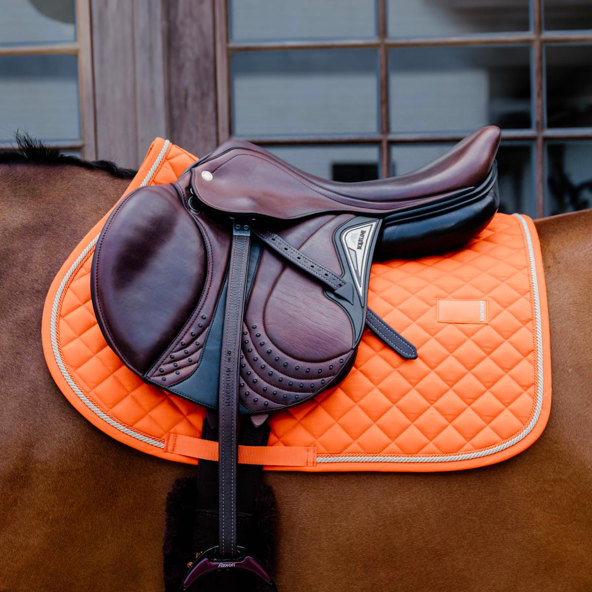 Kentucky Horsewear Saddle Pad Diamond Rope Jumping