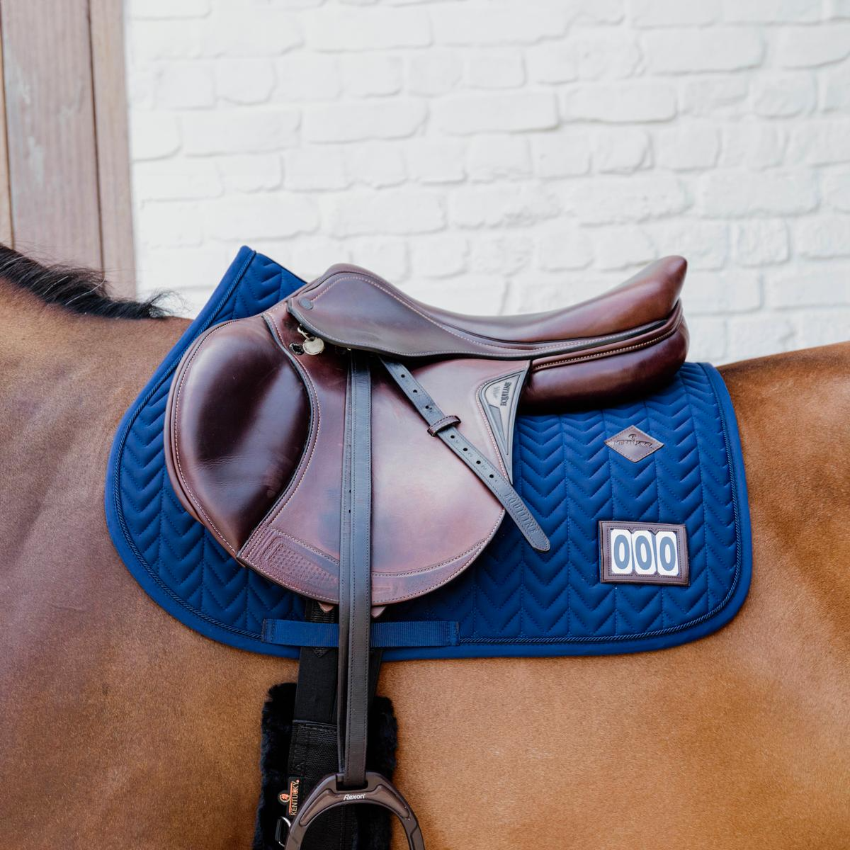Kentucky Horsewear Saddle Pad Fishbone Competition 2 numbers Jumping