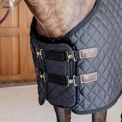 Kentucky Horsewear Quilted Chest Expander Vegan Sheepskin