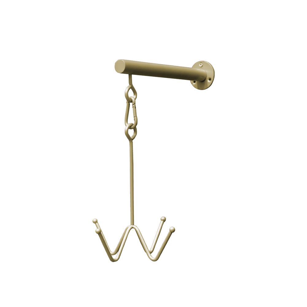 Kentucky Horsewear Bridle Hook 4 prong with wall attachment