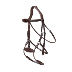 Dy'on New English Collection Elastic Hybrid Noseband Bridle