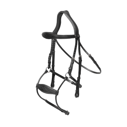 Dy'on New English Collection Hybrid Noseband Bridle