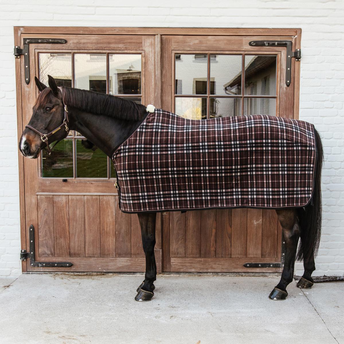 Kentucky Horsewear Fleece Rug Heavy Check Printing