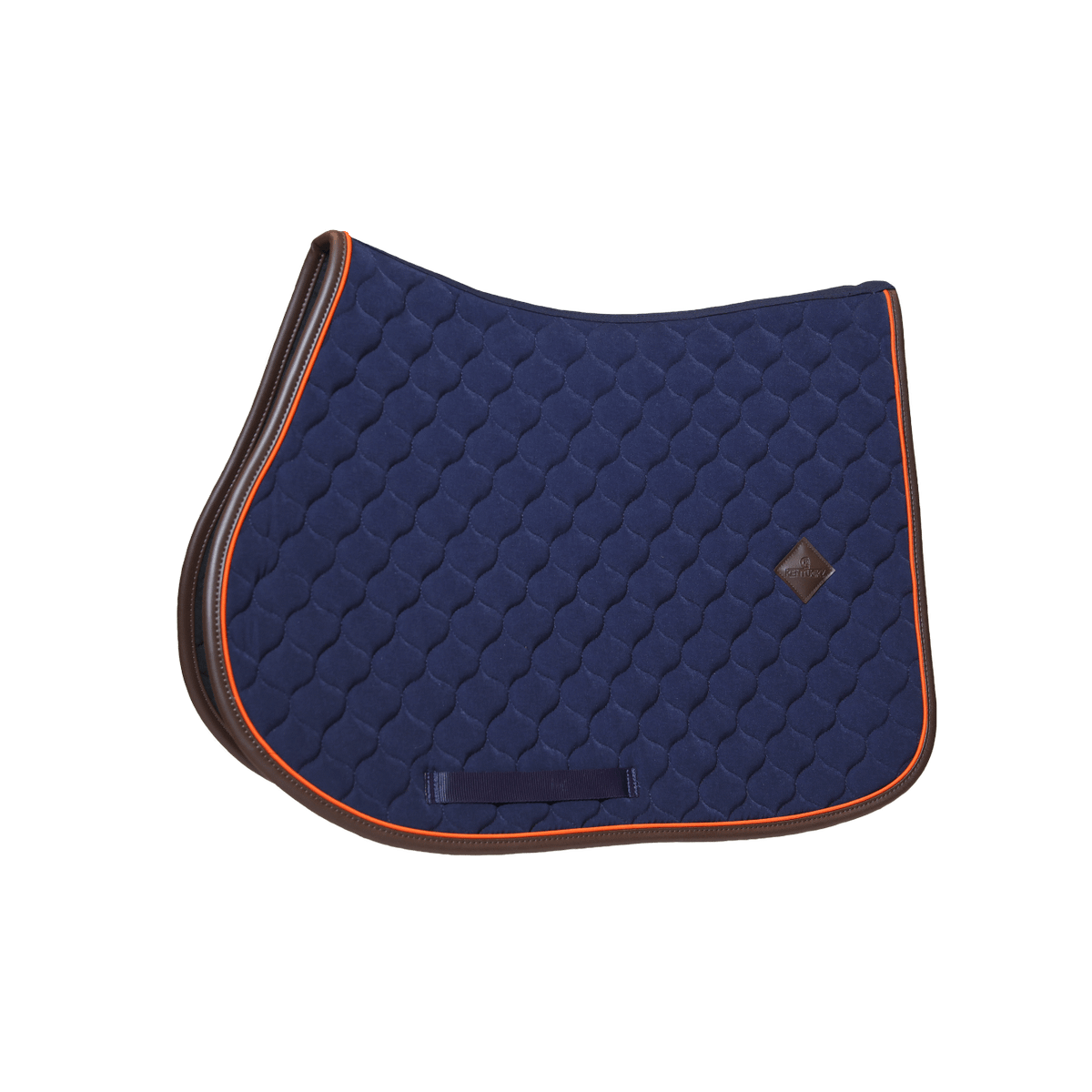 Kentucky Horsewear Saddle Pad Onion Quilt Neon Leather Jumping