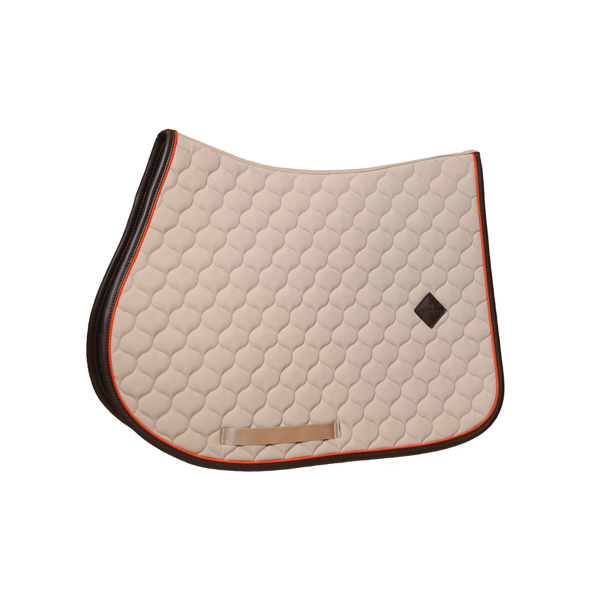 Kentucky Horsewear Saddle Pad Onion Quilt Neon Leather Jumping