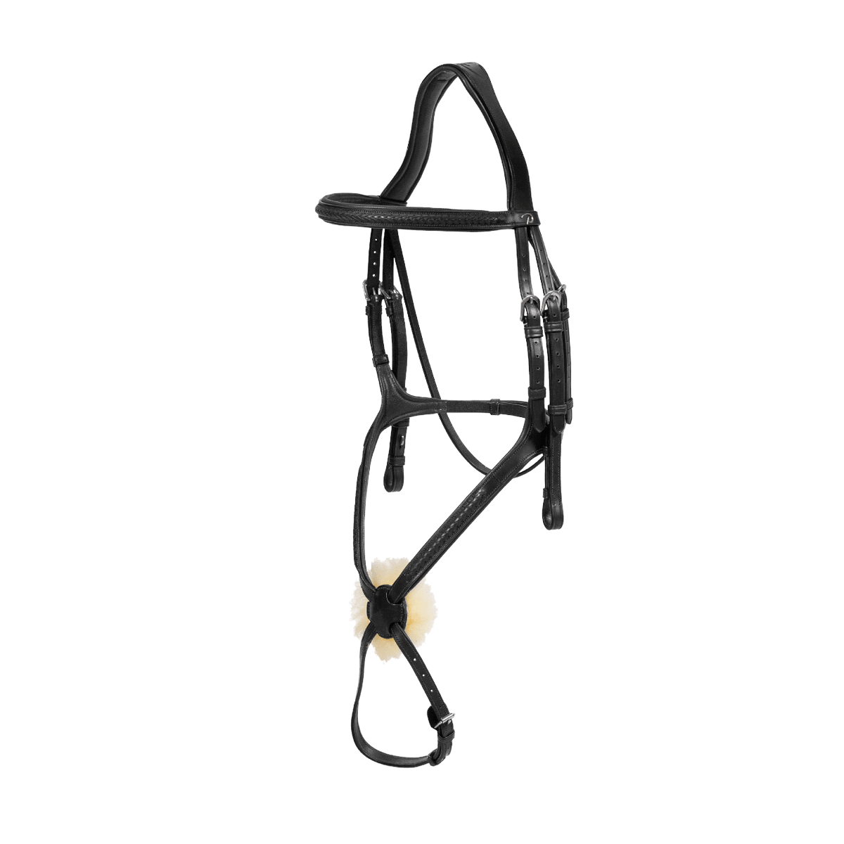 Dy'on New English Collection Plaited Figure 8 Noseband Bridle
