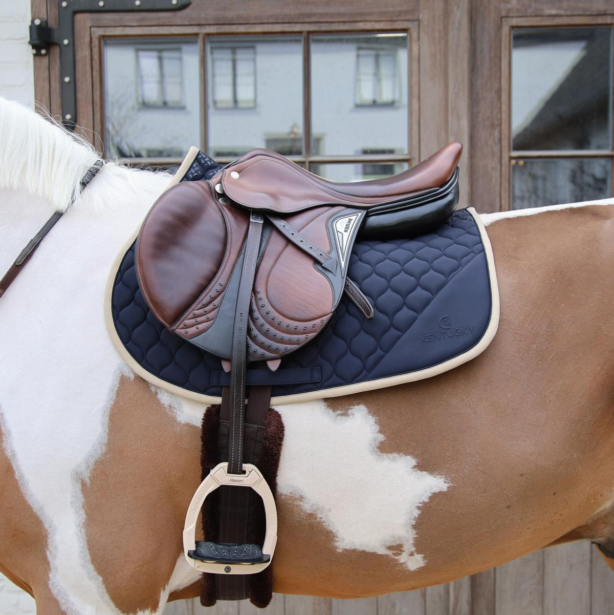 Kentucky Horsewear Saddle Pad Softshell Onion Quilt Jumping
