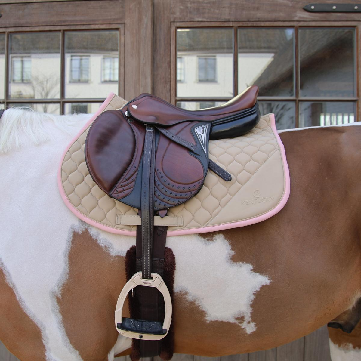 Kentucky Horsewear Saddle Pad Softshell Onion Quilt Jumping