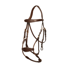 Dy'on D Collection Elastic Hybrid Noseband Bridle