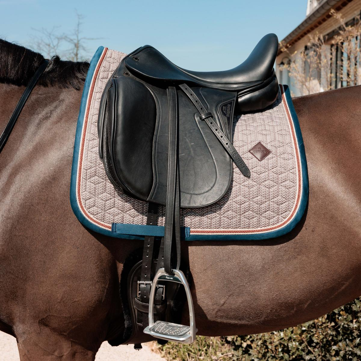 Kentucky Horsewear Saddle Pad Pied De Poule Dressage