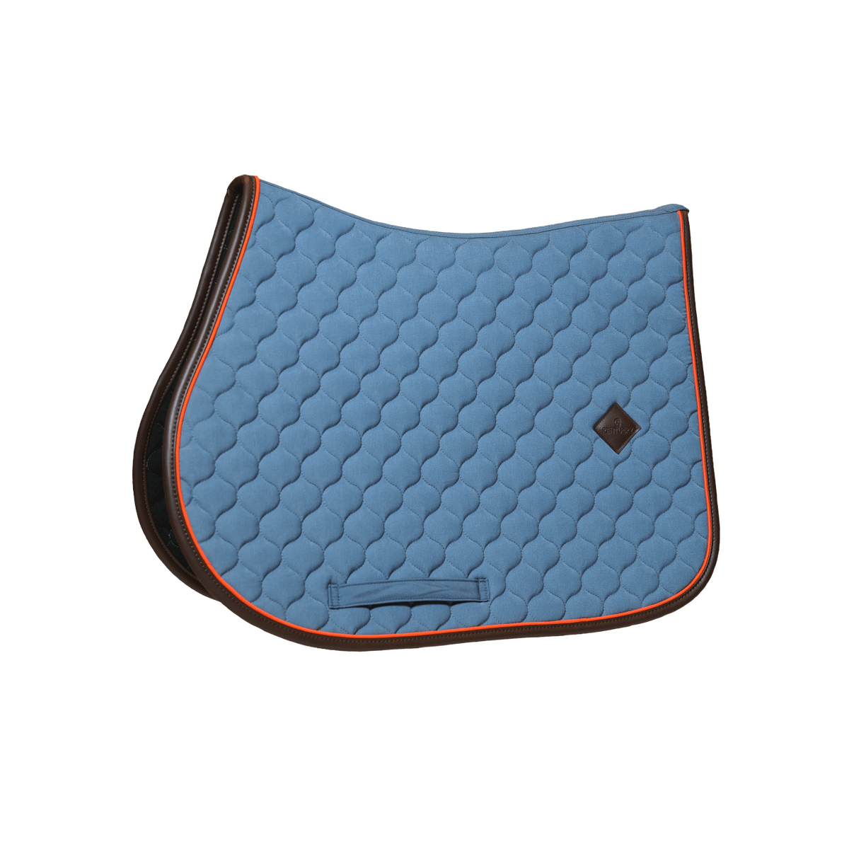Kentucky Horsewear Saddle Pad Onion Quilt Neon Leather Jumping