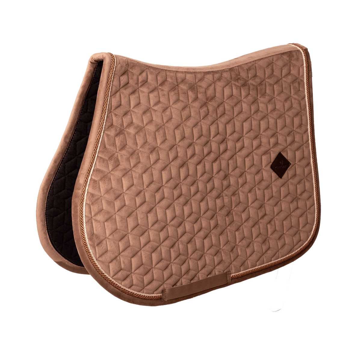 Kentucky Horsewear Saddle Pad Velvet Jumping