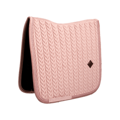 Kentucky Horsewear Saddle Pad Velvet Mini Pearls Dressage
