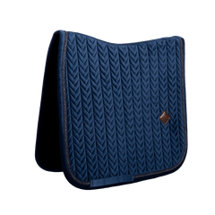 Kentucky Horsewear Saddle Pad Velvet Mini Pearls Dressage
