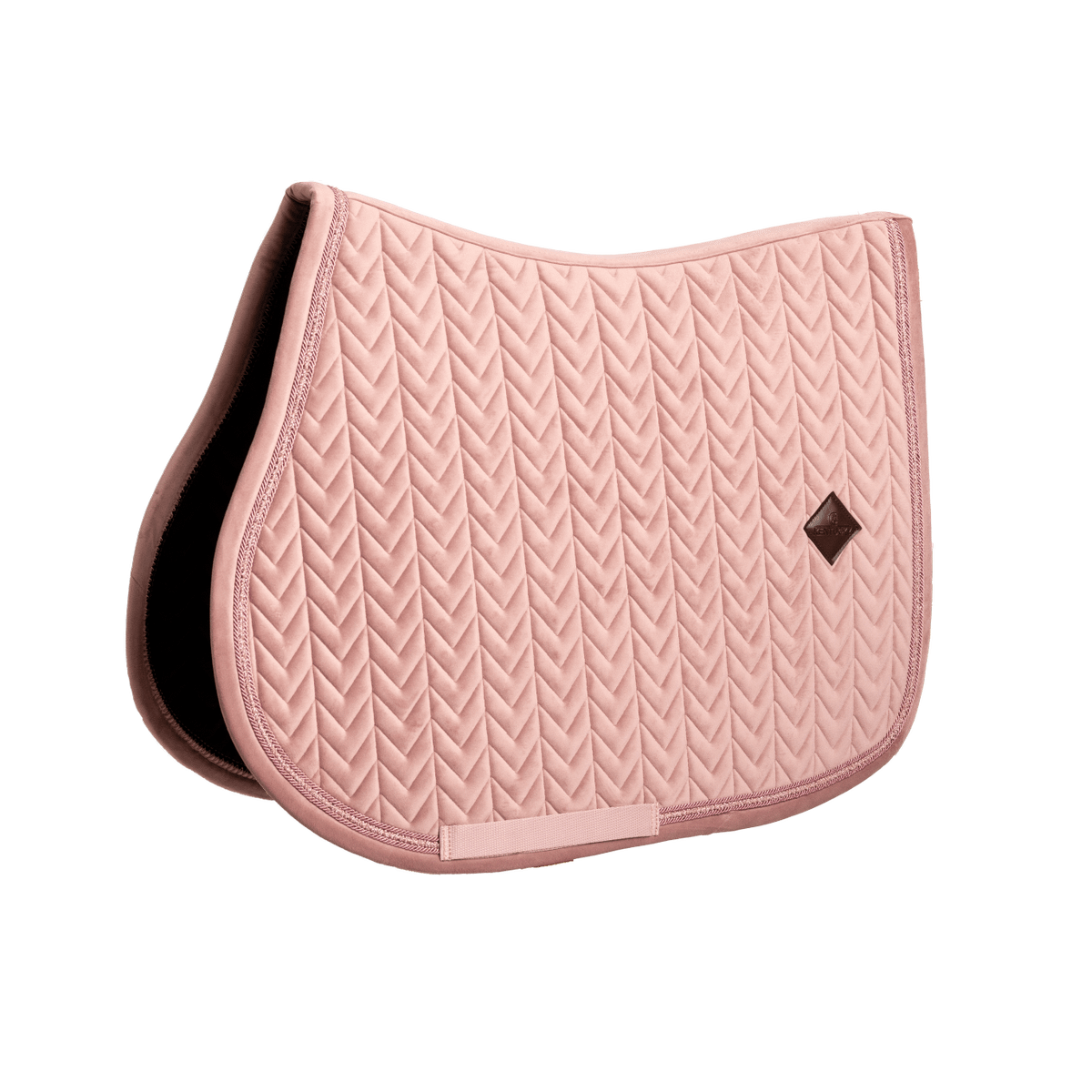 Kentucky Horsewear Saddle Pad Velvet Mini Pearls Jumping