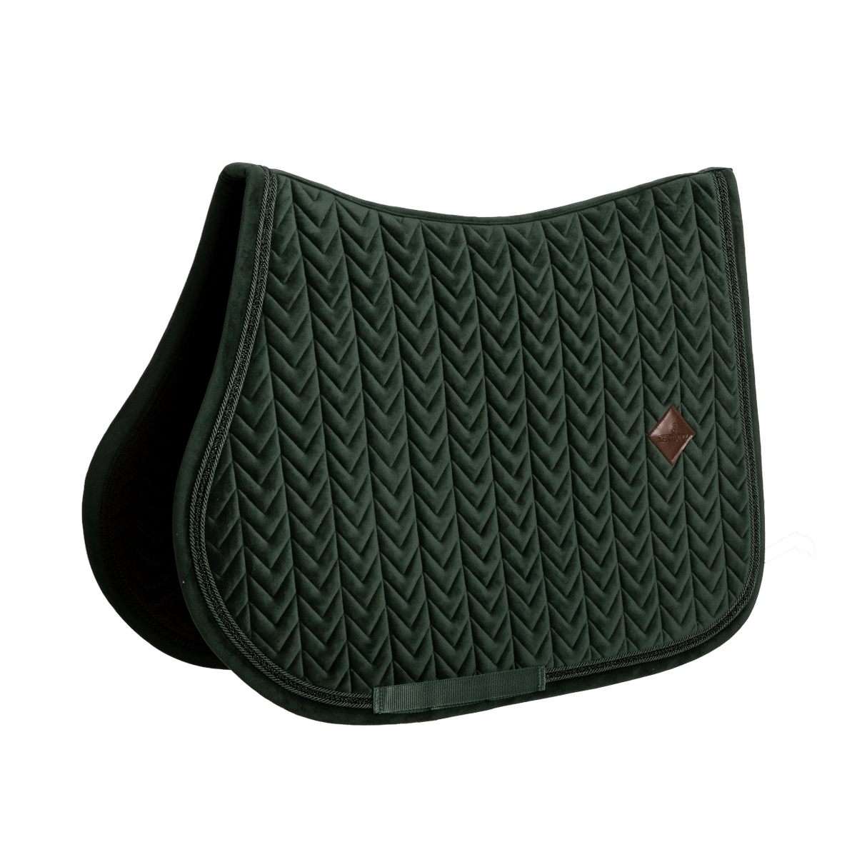 Kentucky Horsewear Saddle Pad Velvet Mini Pearls Jumping