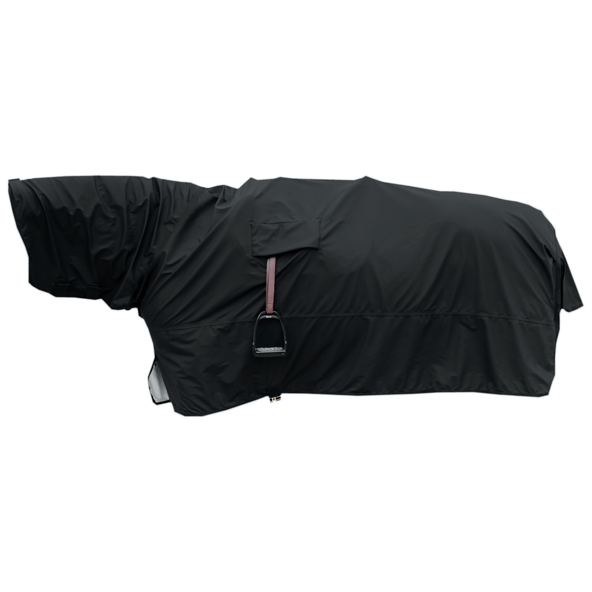 Kentucky Horsewear Horse Raincoat Hurricane with Stirrup Holes