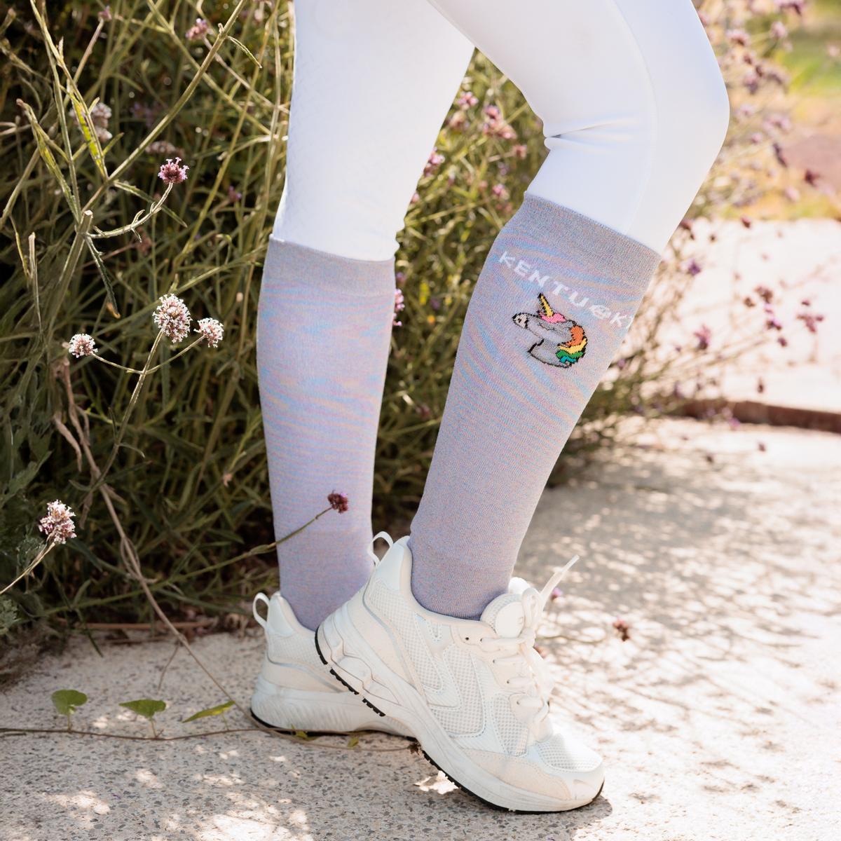 Kentucky Horsewear Socks Glitter -Set of 3 Unicorn Glitter