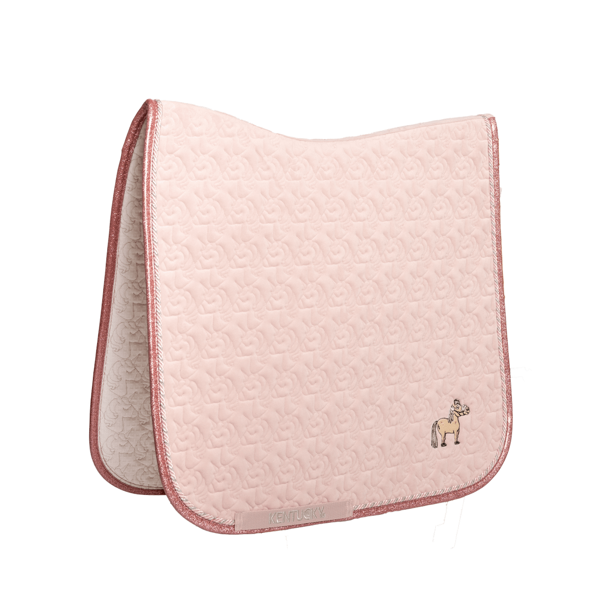 Kentucky Horsewear Saddle Pad Unicorn Head Glitter Dressage