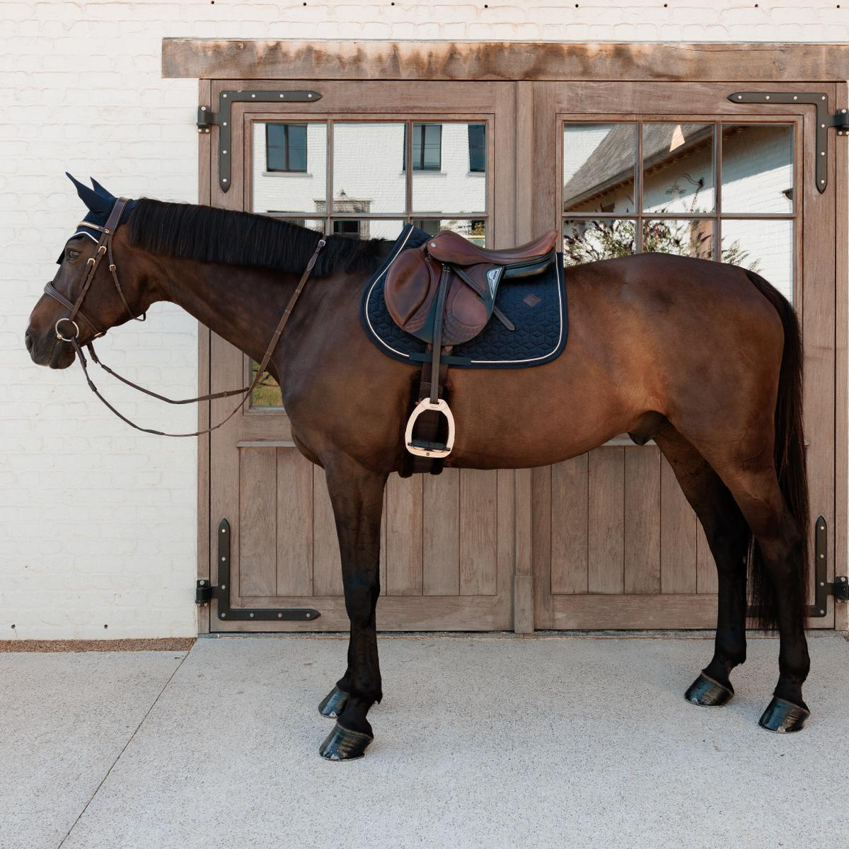 Kentucky Horsewear Saddle Pad Velvet Jumping