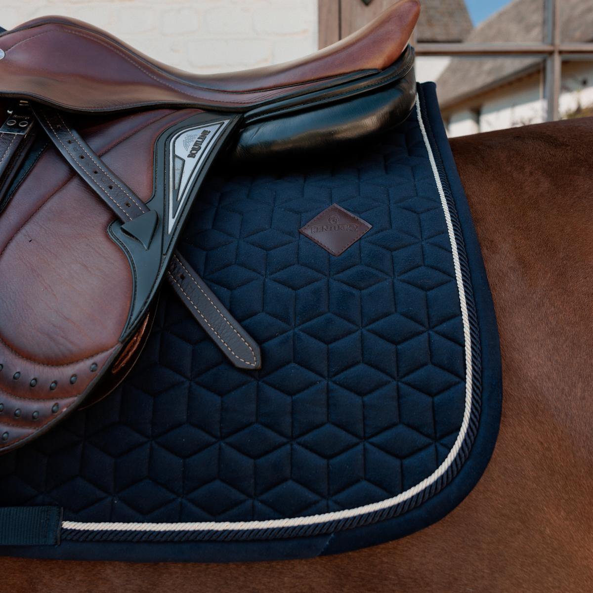 Kentucky Horsewear Saddle Pad Velvet Jumping