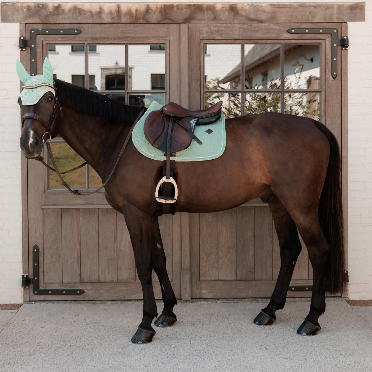 Kentucky Horsewear Saddle Pad Velvet Jumping