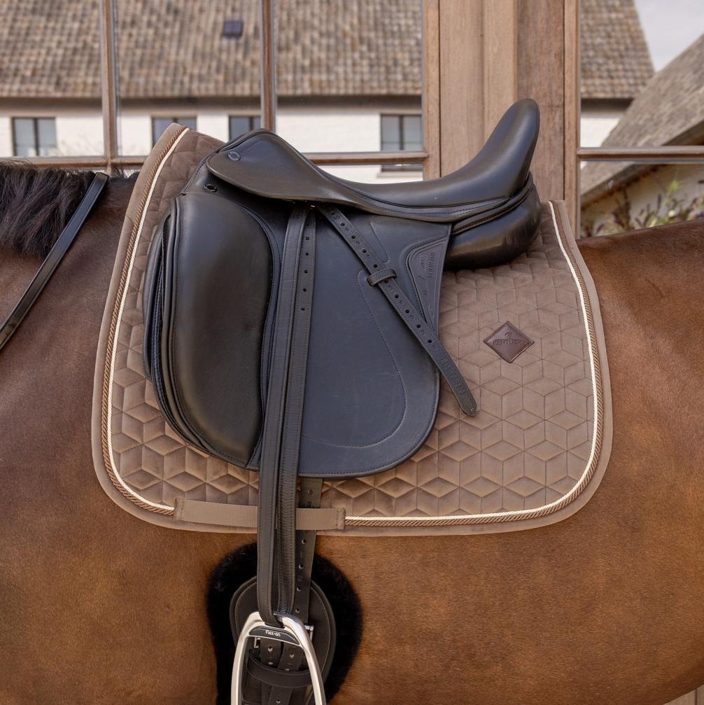 Kentucky Horsewear Saddle Pad Velvet Dressage