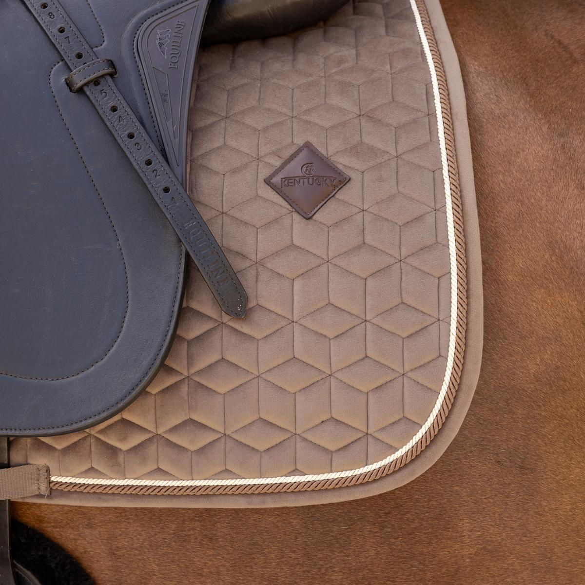 Kentucky Horsewear Saddle Pad Velvet Dressage