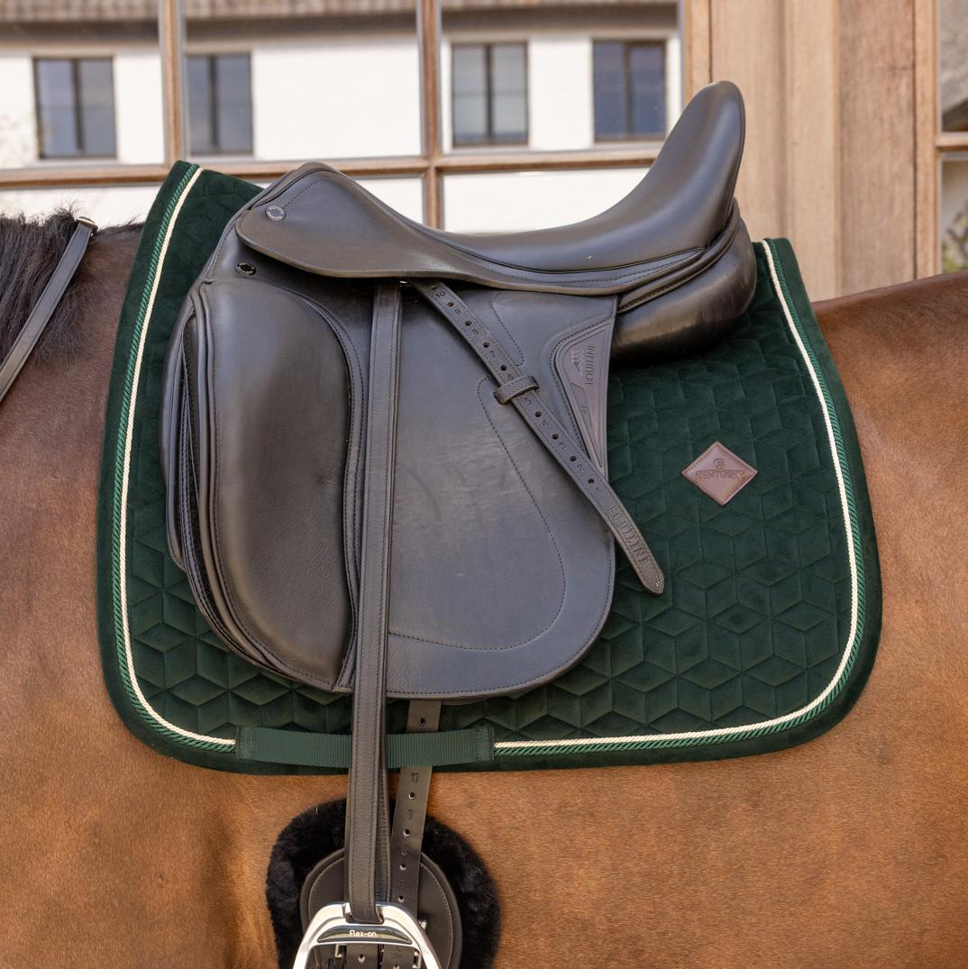 Kentucky Horsewear Saddle Pad Velvet Dressage