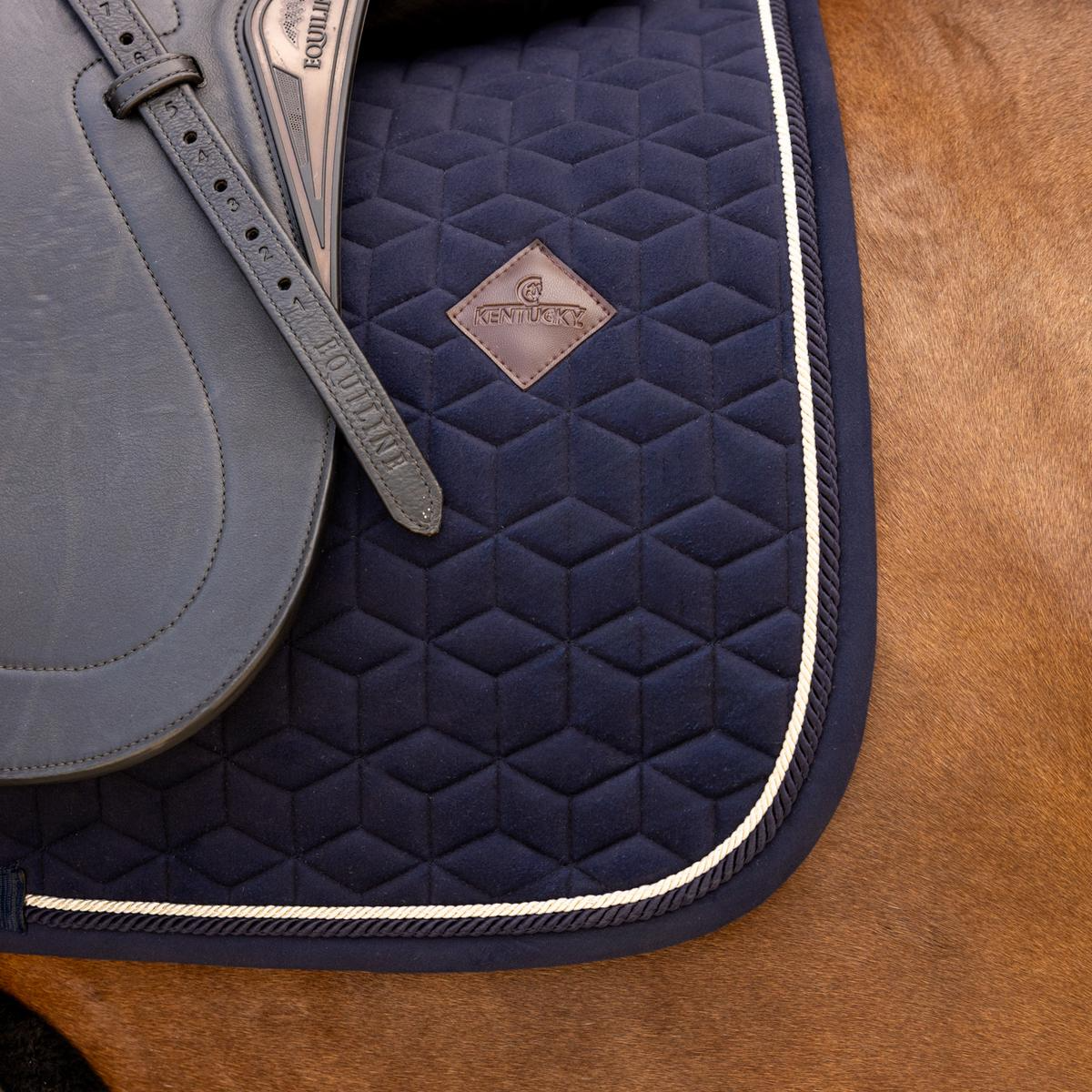 Kentucky Horsewear Saddle Pad Velvet Dressage