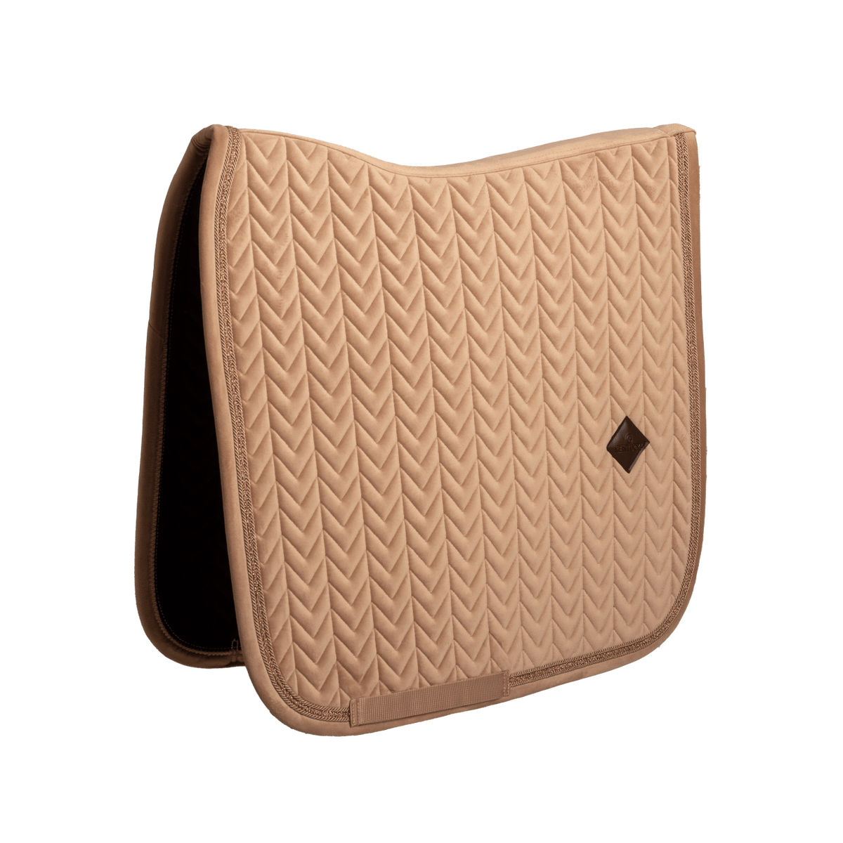 Kentucky Horsewear Saddle Pad Velvet Mini Pearls Dressage