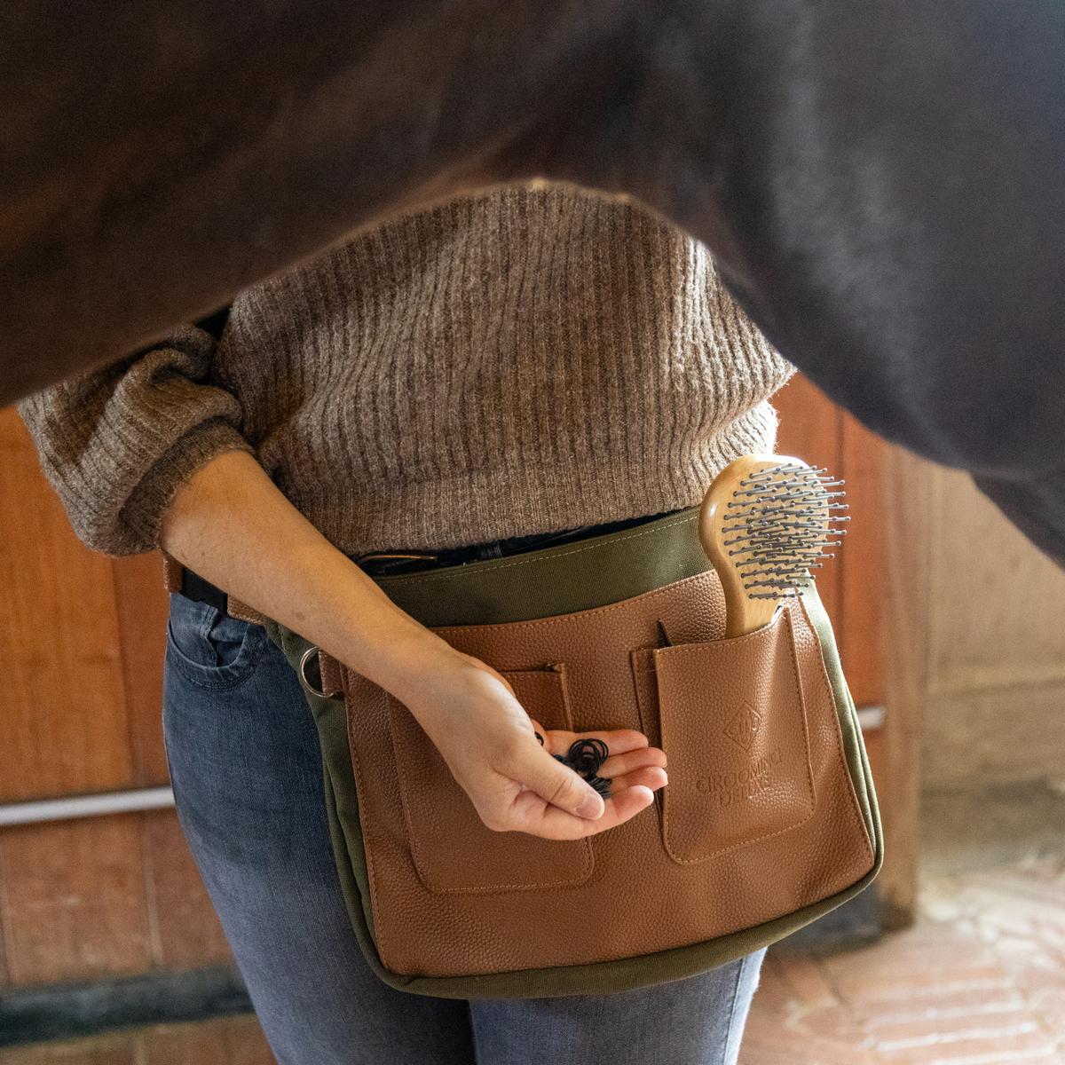 Grooming Deluxe Plaiting Waist Bag Canvas
