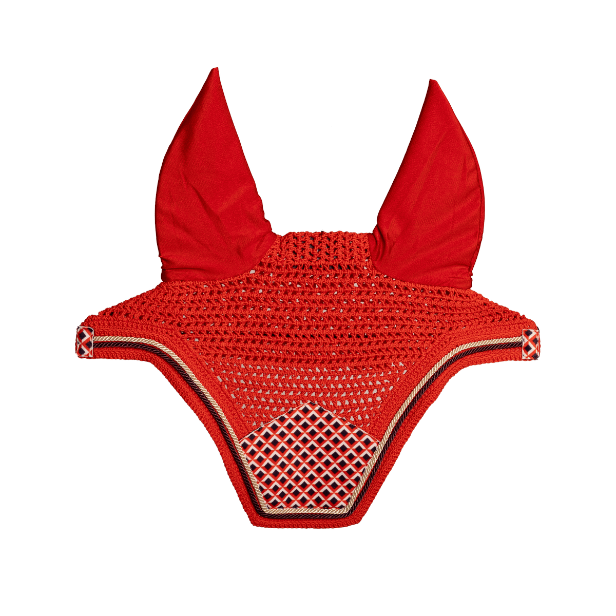 Kentucky Horsewear Fly Veil Wellington Velvet Printing