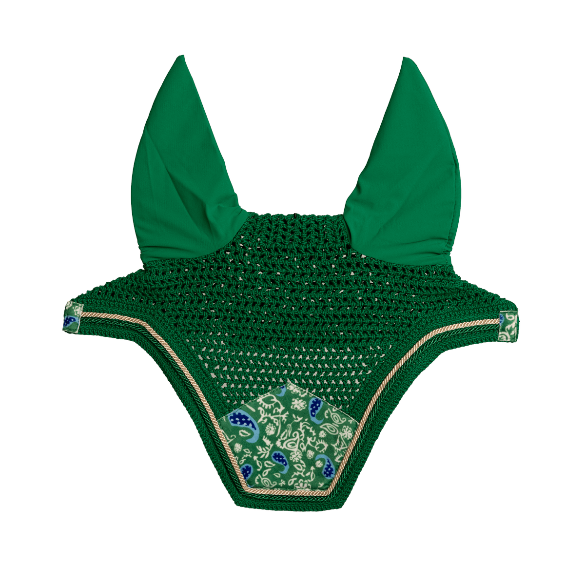 Kentucky Horsewear Fly Veil Wellington Velvet Printing