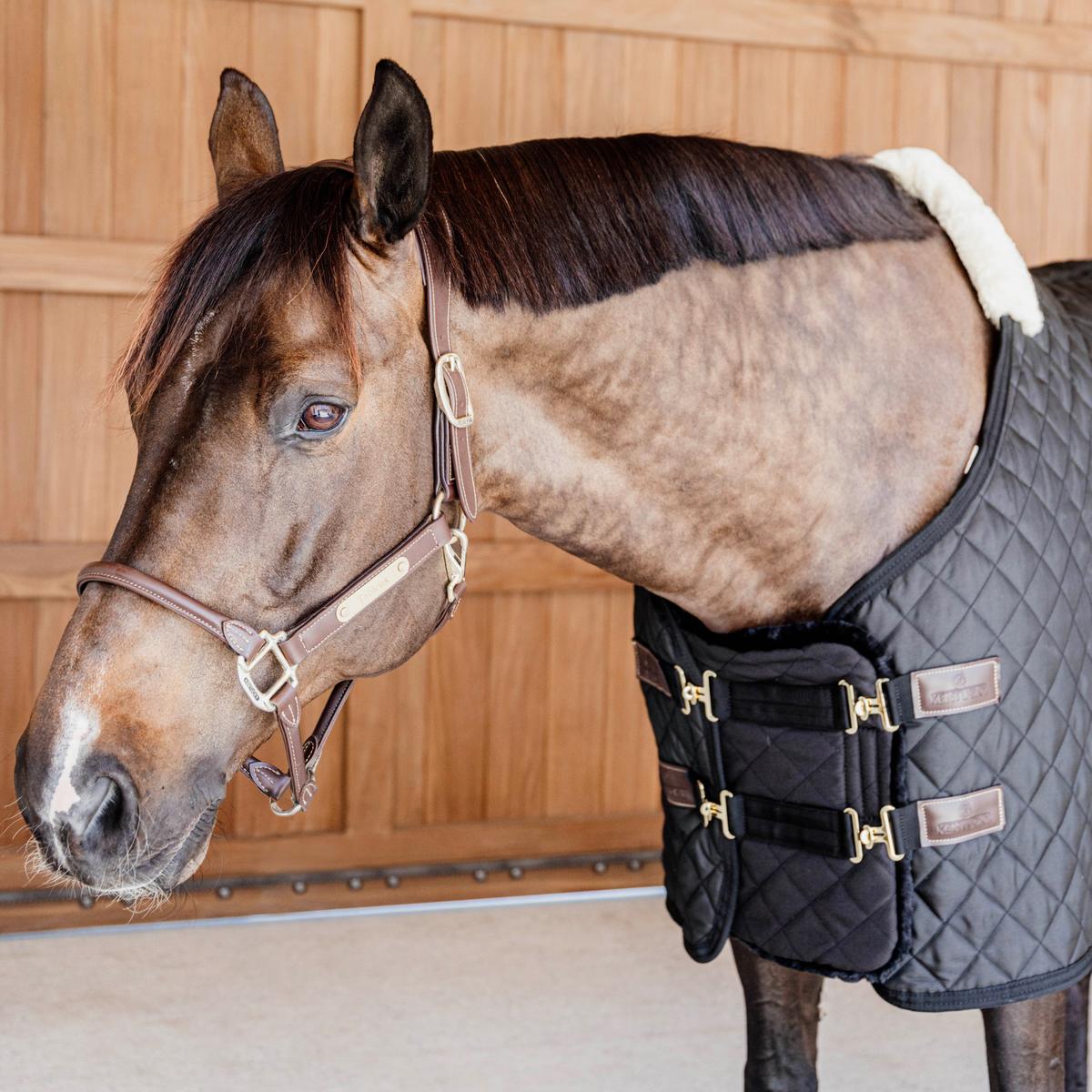 Kentucky Horsewear Quilted Chest Expander Vegan Sheepskin